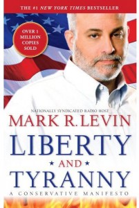 A book cover with an american flag and a man.